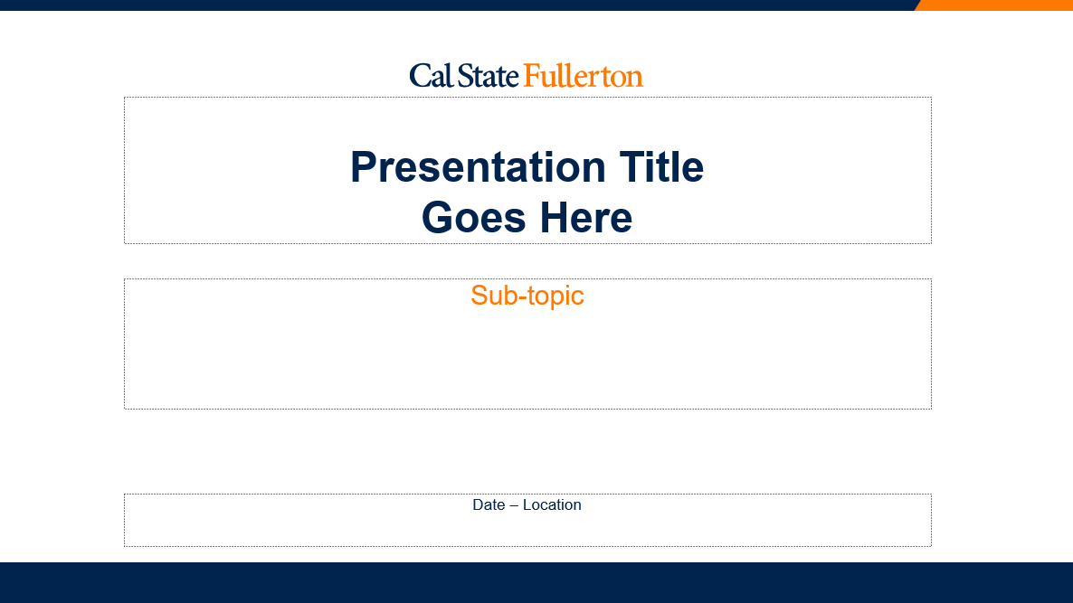 Presentation 6 title screen
